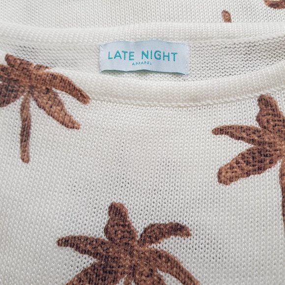 [LN][New] Knit dress-S/M, Palm Tree Print - Picture 10 of 10